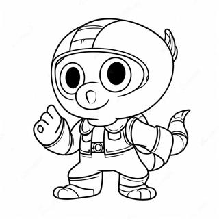 PK XD Character Adventure Coloring Page | PK XD coloring page
