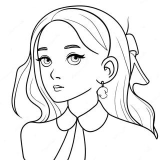 Loona Helluva Boss Coloring Page | Loona Helluva Boss coloring page