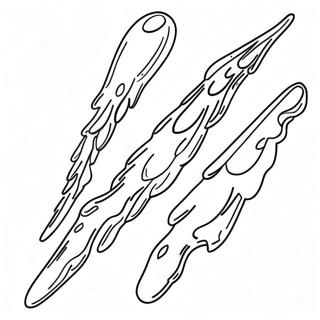 Icicle Coloring Page | Icicle coloring page