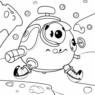 Numberjacks Fun Adventure Coloring Page | Numberjacks coloring page