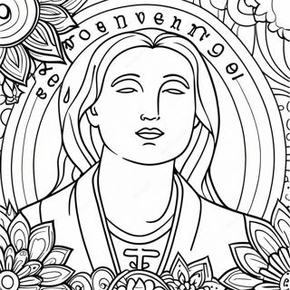 Serenity Prayer Coloring Page | Serenity Prayer coloring page