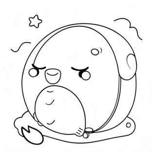 Squishmallows Coloring Page | Squishmallows coloring page