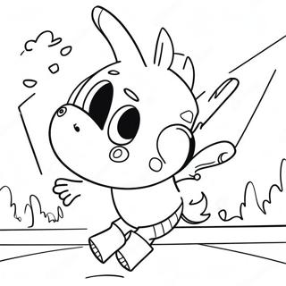 Pablo Backyardigans Coloring Page | Pablo Backyardigans coloring page