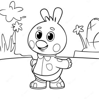 Pablo Backyardigans Malvorlagen