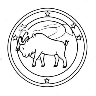 Colorado State Flag Coloring Page | Colorado coloring page