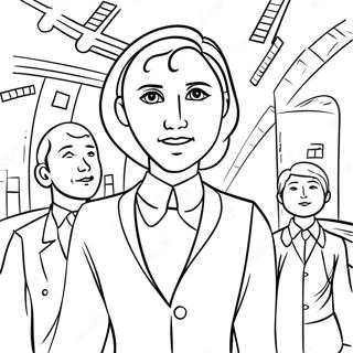 Respecting Authority Coloring Page | Respecting Authority coloring page