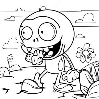 Plants vs Zombies 2 Coloring Page | Plants vs Zombies 2 coloring page