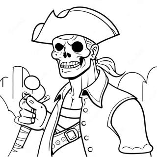 Zombie Pirate Coloring Page | Plants vs Zombies 2 coloring page