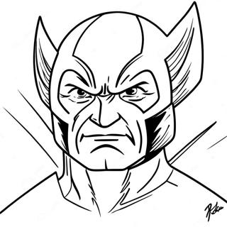 Wolverine Kid Coloring Page | Wolverine Kid coloring page