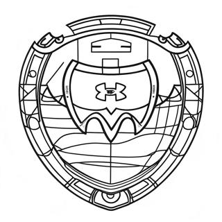 Under Armour Logo Coloring Page | Under Armour coloring page
