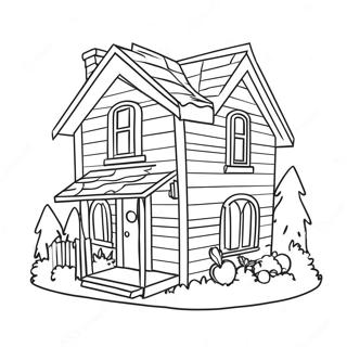 Home Sweet Home Coloring Page | Home Sweet Home coloring page