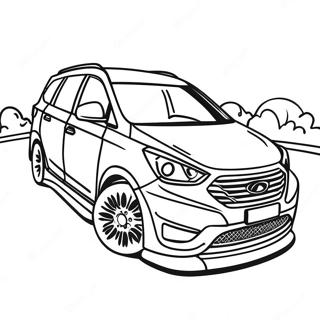 Hyundai Kleurplaten