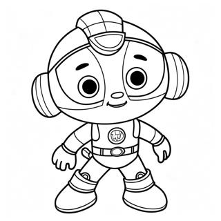 Super Why Coloring Page | Super Why coloring page