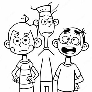 Ed Edd n Eddy Coloring Page | Ed Edd n Eddy coloring page