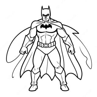Batman Halloween Coloring Page | Batman Halloween coloring page