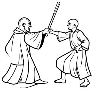 Harry Potter Vs Voldemort Kleurplaten