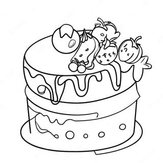 Wayne Thiebaud Coloring Pages