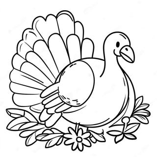 Build Your Own Turkey Coloring Page | Build Your Own Turkey coloring page