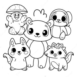 Pajanimals Coloring Page | Pajanimals coloring page