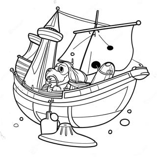 Treasure Planet Coloring Page | Treasure Planet coloring page