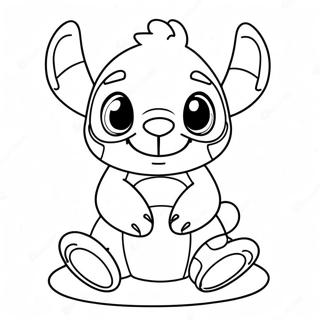 Christmas Stitch Coloring Page | Christmas Stitch coloring page