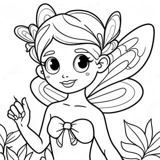 Vidia Fairy Coloring Page | Vidia coloring page