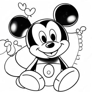 Disney Happy Birthday Coloring Pages