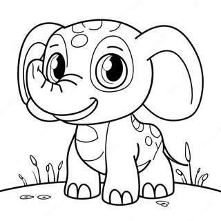 Cute At At Coloring Page | At At coloring page