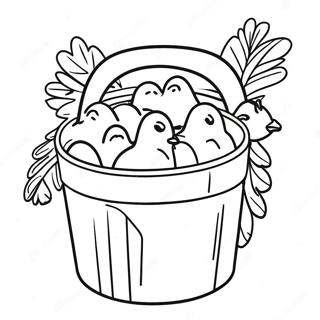 KFC Bucket of Chicken Coloring Page | KFC coloring page