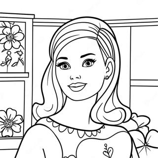 Barbie Stacie Coloring Page | Barbie Stacie coloring page