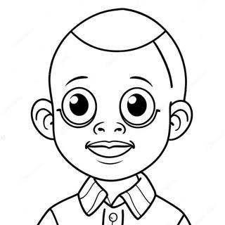 Little Bill Coloring Page | Little Bill coloring page