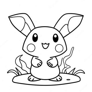 Mimikyu Coloring Page | Mimikyu coloring page