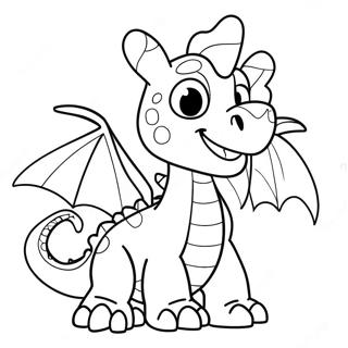 Puff the Magic Dragon Coloring Page | Puff the Magic Dragon coloring page