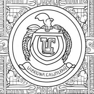 USC Logo Coloring Page | USC coloring page