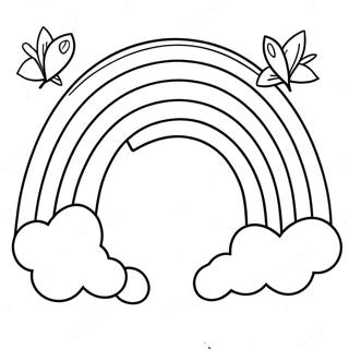God's Promise Rainbow Coloring Page | God's Promise Rainbow coloring page