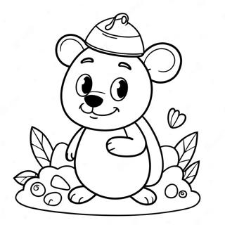 Mole Day Coloring Page | Mole Day coloring page