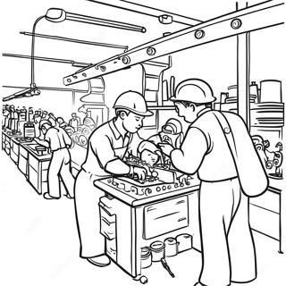 Usine Coloriages