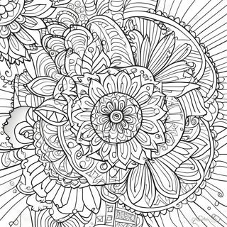 Erwachsenen-Mandala Ausmalbild | XXX Erwachsene Ausmalbild