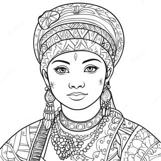 Genya Coloring Page | Genya coloring page