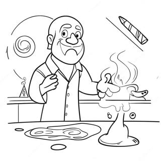 Page à colorier de Bartholomew et l'Oobleck | Page de coloriage Bartholomew et l'Oobleck