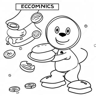 Economie Kleurplaten