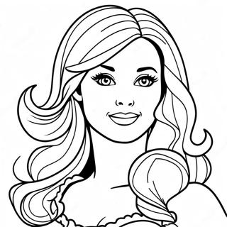 Chelsea Barbie Coloring Page | Chelsea Barbie coloring page