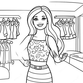 Chelsea Barbie Kleurplaten