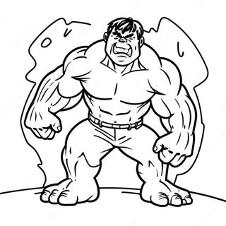 Hulk Among Us Coloring Page | Hulk Among Us coloring page