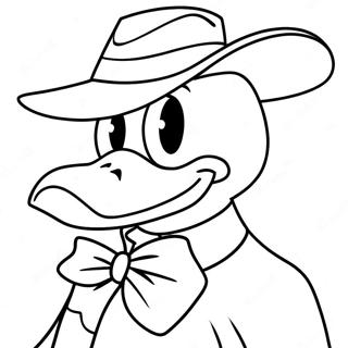 Darkwing Duck Coloring Page | Darkwing Duck coloring page
