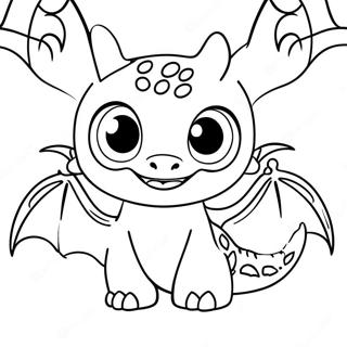 Toothless and Light Fury Coloring Page | Toothless and Light Fury coloring page