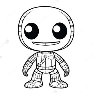 Sackboy Coloring Page | Sackboy coloring page
