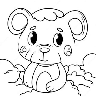 Mike Coloring Page | Mike coloring page