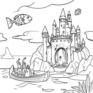 Atlantis The Lost Empire Coloring Page | Atlantis The Lost Empire coloring page