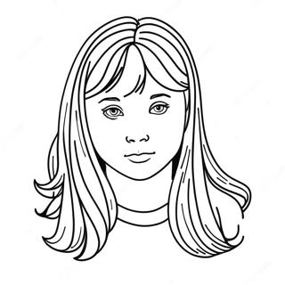 Daria Song Coloring Page | Daria Song coloring page